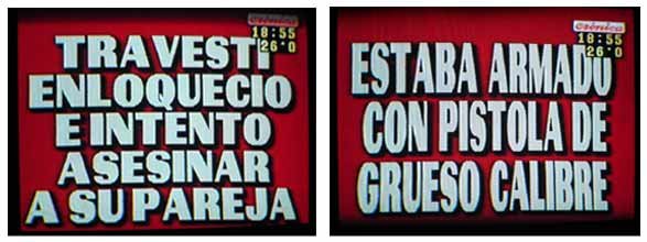 Placas de Crónica TV