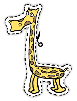 Jirafa Inflable