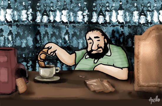 Nosotros sí que teníamos ideales, no como los pendejos de ahora que están todos en la joda y en la falopa.